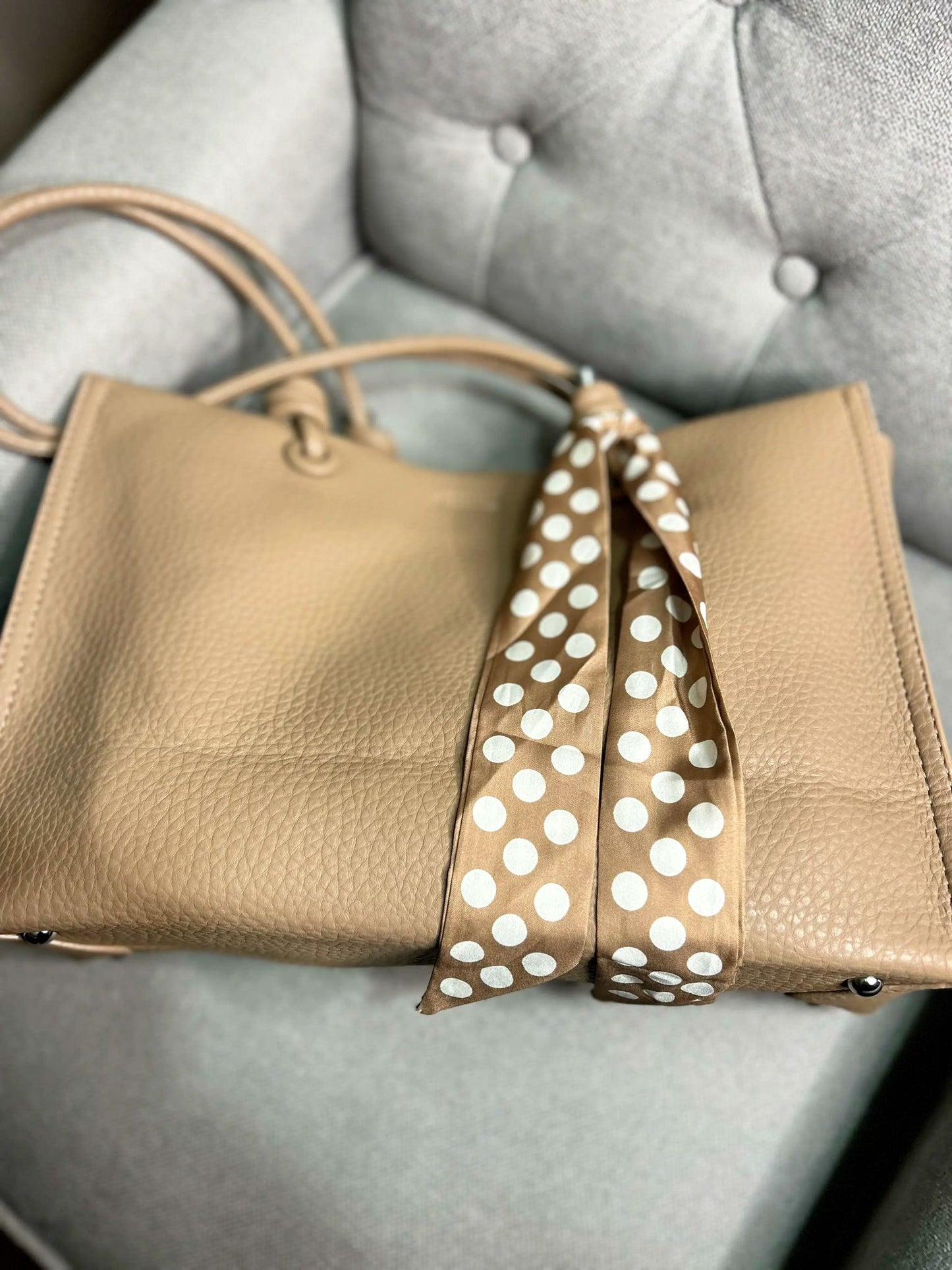 Sac Soft Dot – Élégance naturelle au quotidien